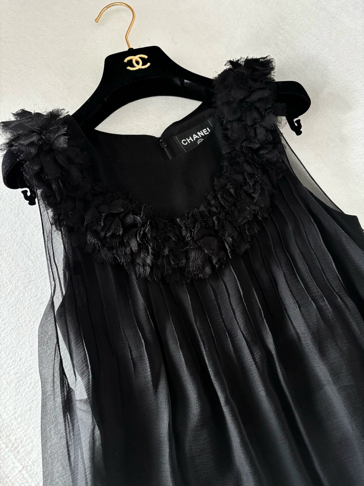 Chanel 06A Black Silk Dress
