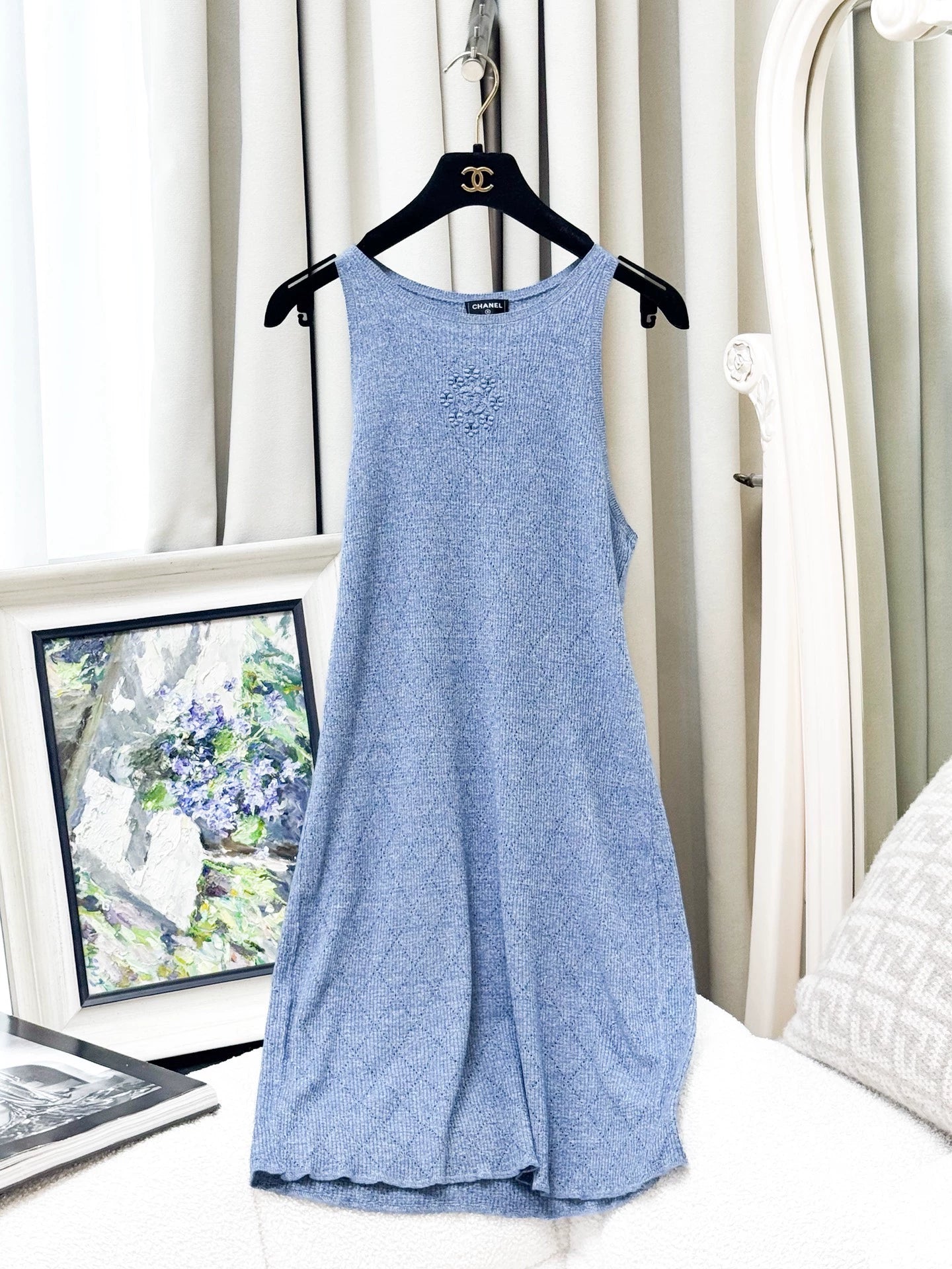 Chanel 26P Sky blue dress