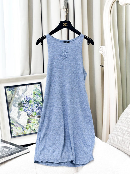 Chanel 26P Sky blue dress