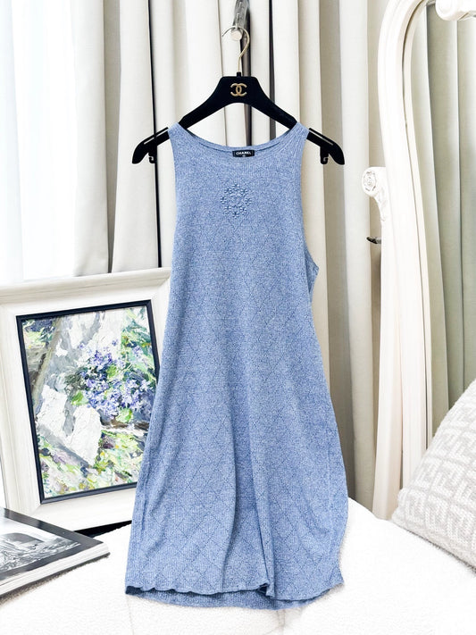 Chanel 26P Sky blue dress