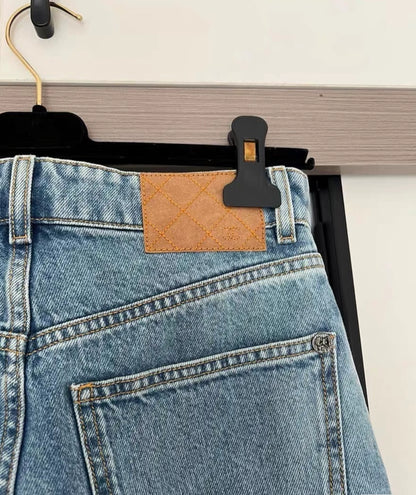 Chanel 25K blue jeans