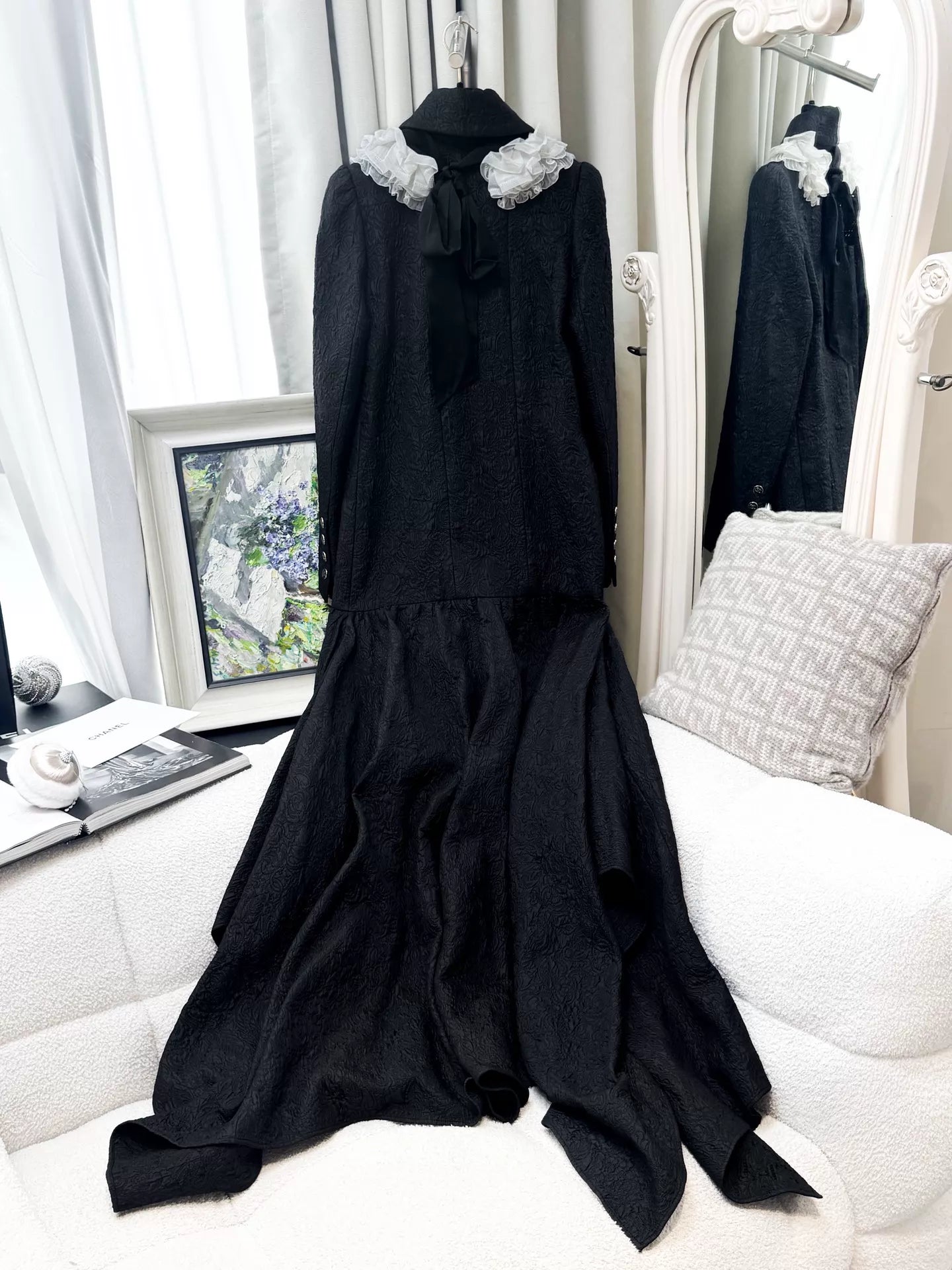 Chanel 21A  black dress