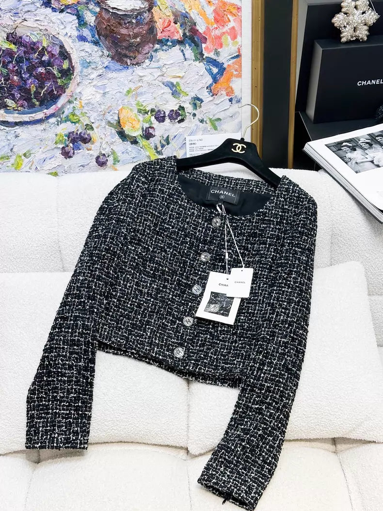 Chanel 24B black jacket