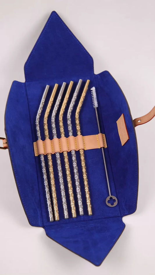 Louis Vuitton Straw Handbag