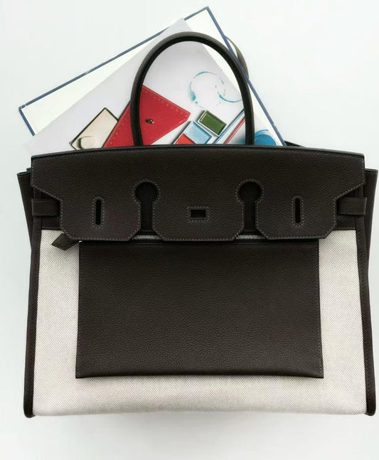 Hermes Birkin 35 ebene lenvers