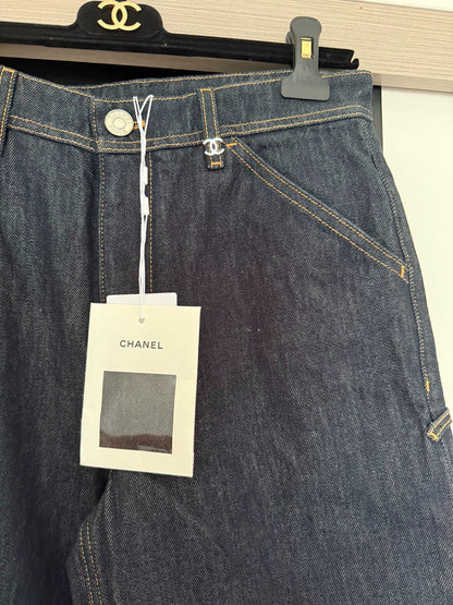 Chanel 26B dark blue jeans