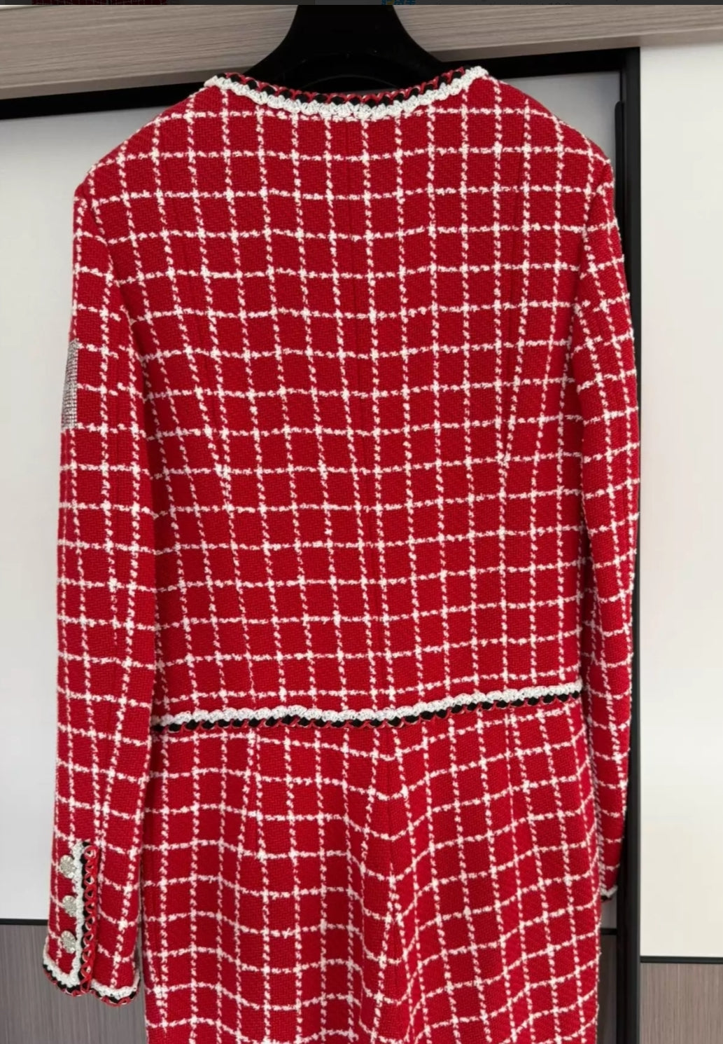 Chanel 23C red jumpsuit