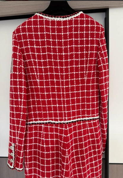 Chanel 23C red jumpsuit