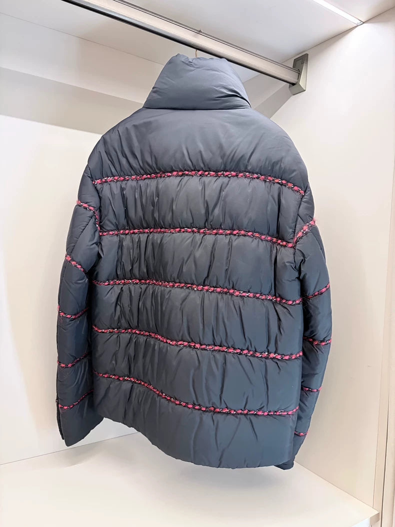 Chanel Black Puffer Jacket
