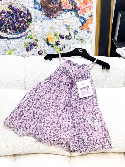 Chanel 25S pink purple top