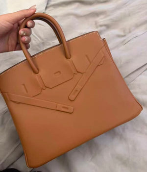 Hermes Birkin 25 Shadow Gold Swift Palladium hardware