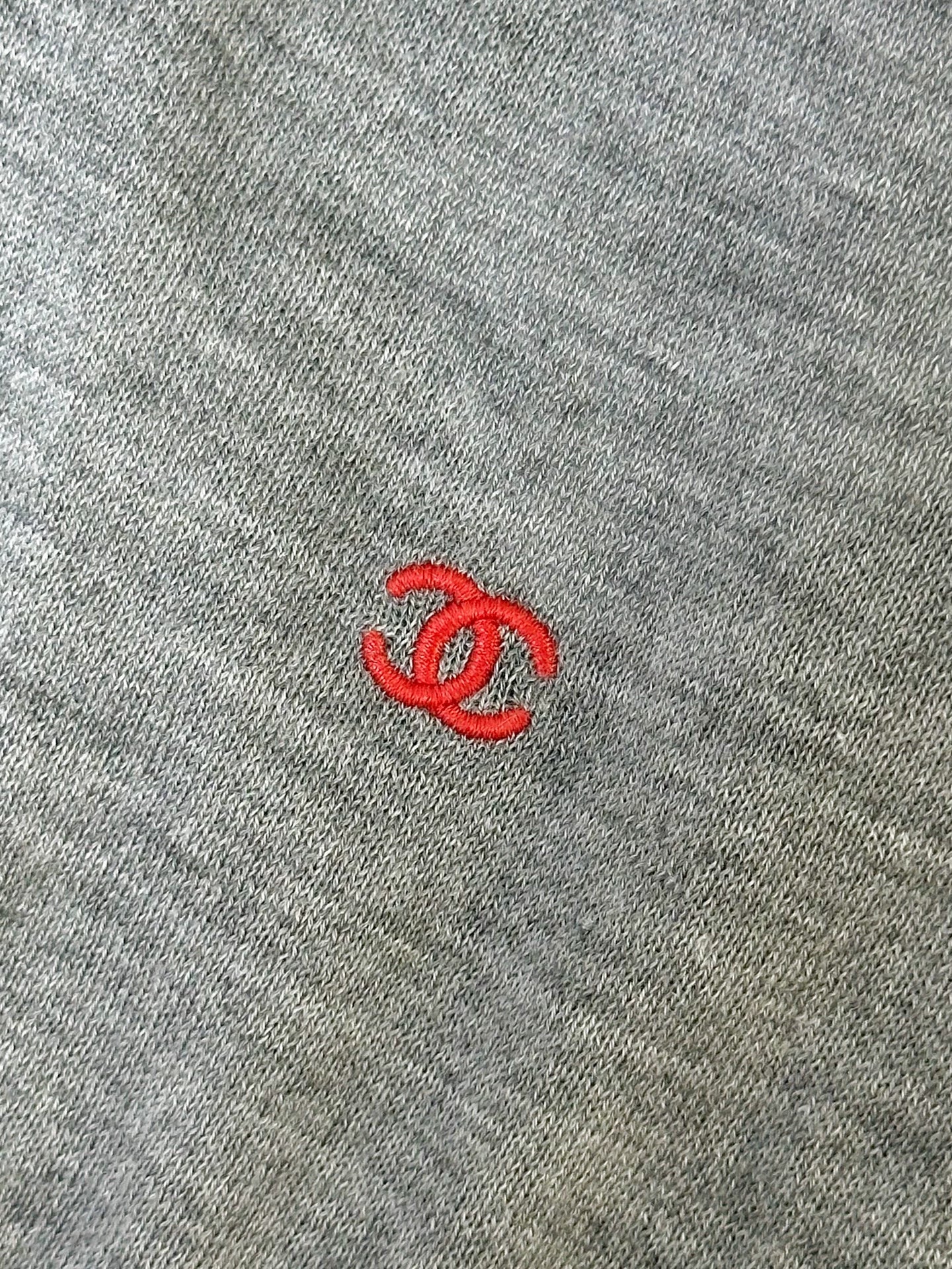Chanel 26P grey cashmere top