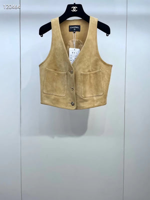 Chanel 24P suede vest