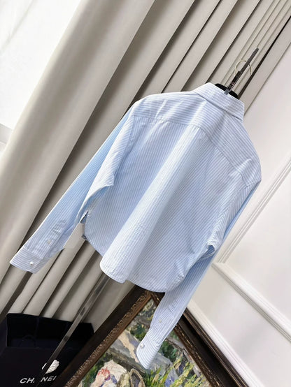 Chanel 26S blue shirt