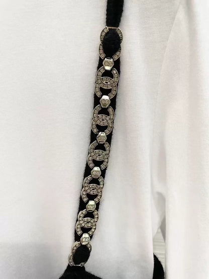 Chanel 22C black & white two-piece dress