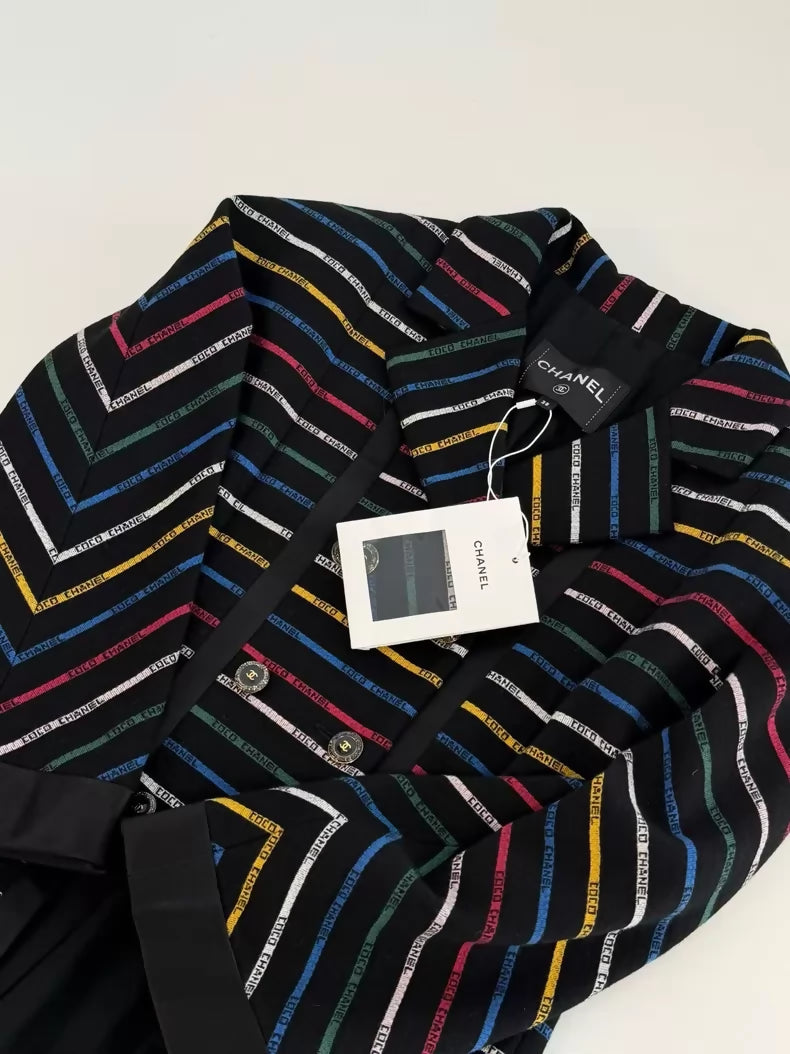 Chanel 22S black Multicolour Jacket