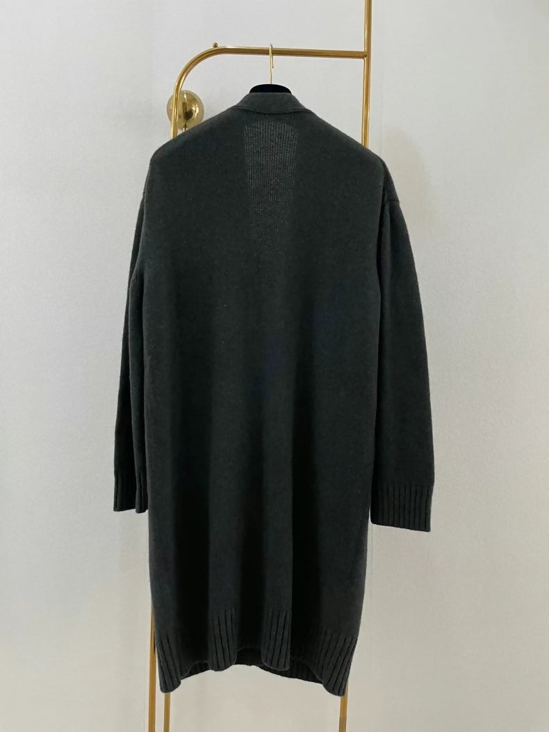 Hermes wool knit cardigan