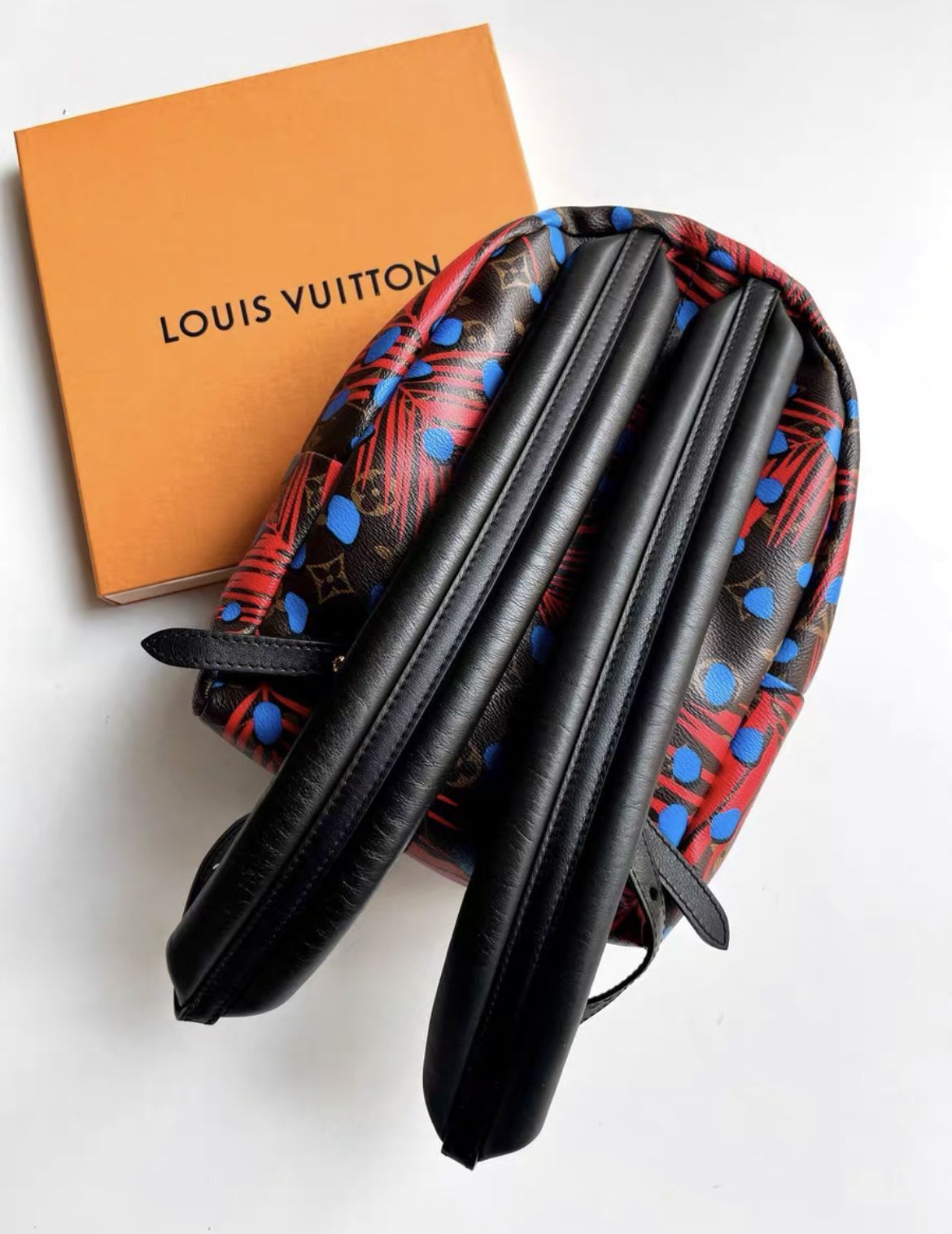 LV Small Presbyopia Graffiti Backpack