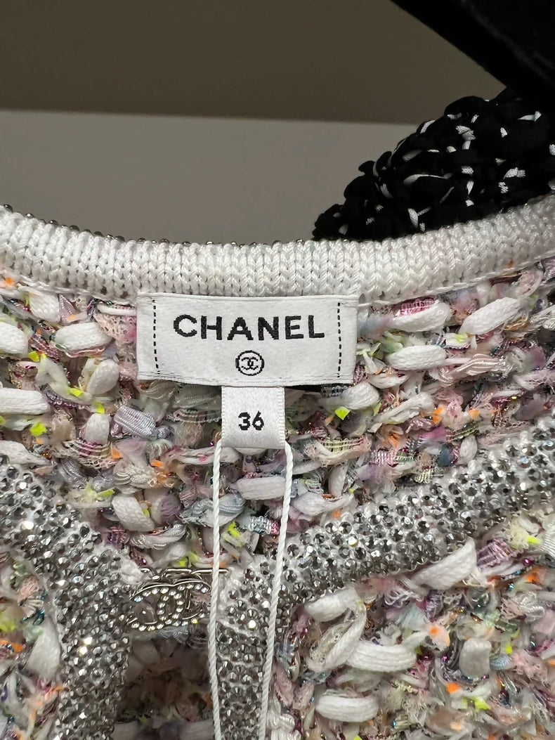 Chanel 25p multicolour cardigan