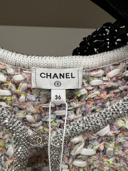 Chanel 25p multicolour cardigan