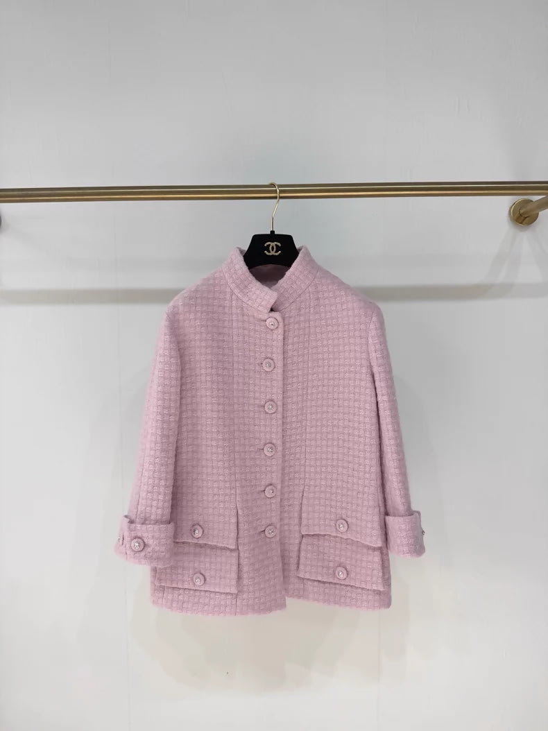 Chanel 24k pink coat