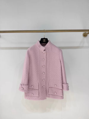Chanel 24k pink coat