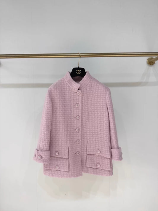 Chanel 24k pink coat