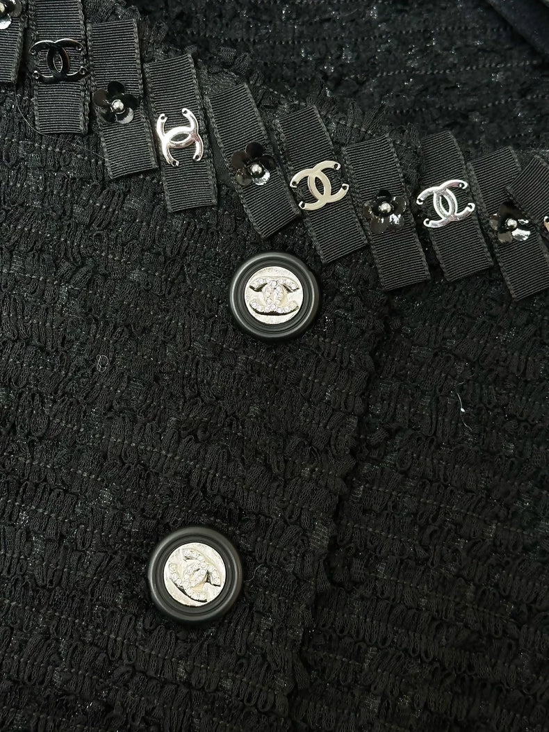Chanel 21S black dress