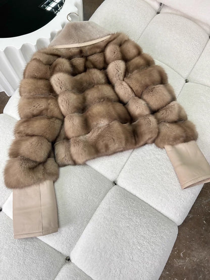 Fabio Gavazzi Italian fur coat