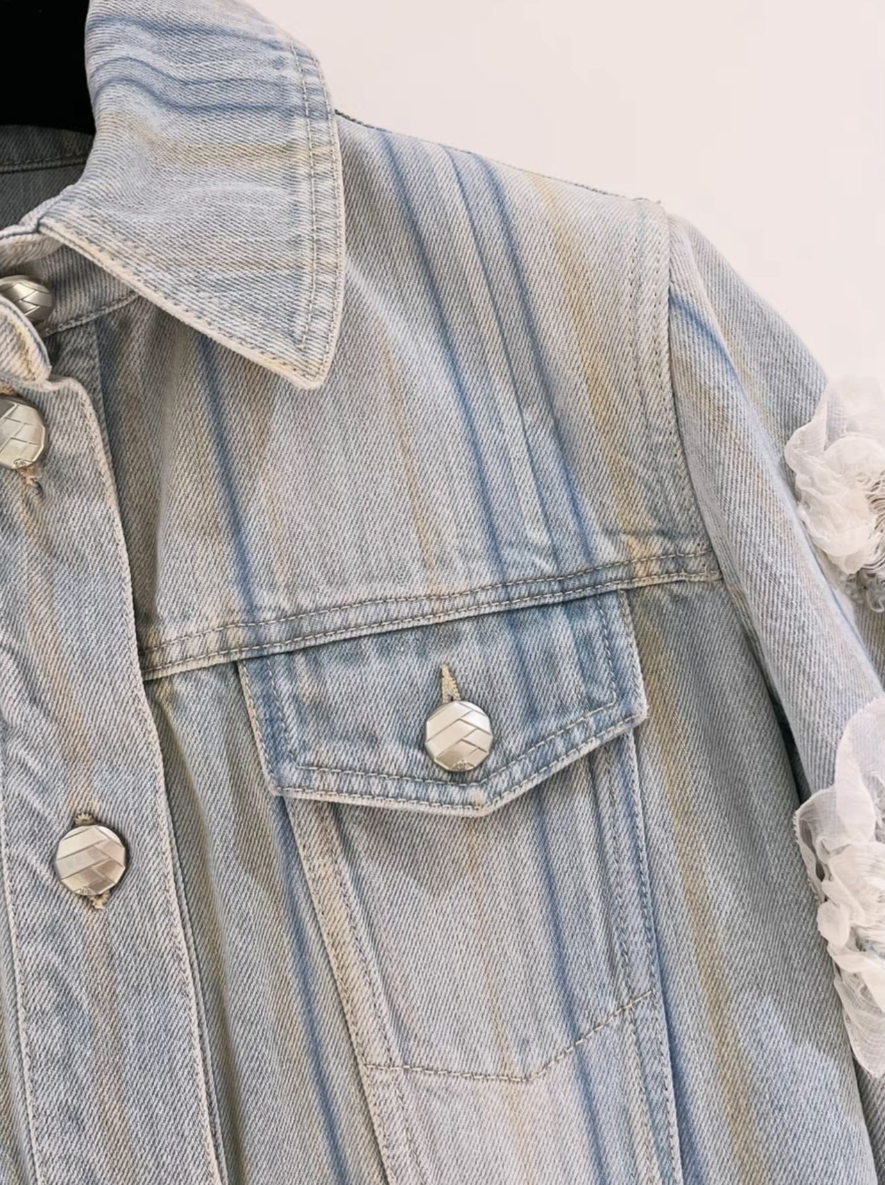 Chanel catwalk denim jacket