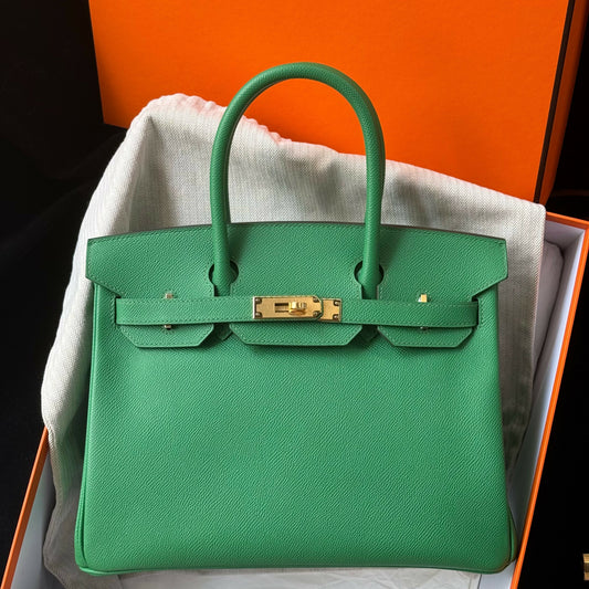 Hermès Birkin 30 Bambou Epsom with Gold Hardware D Stamp