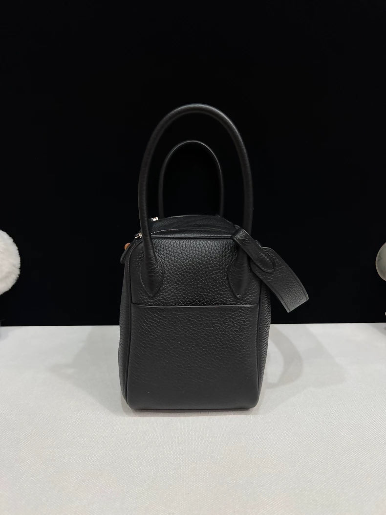 Hermes Lindy 26 Black Togo Leather Palladium Hardware