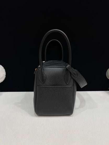 Hermes Lindy 26 Black Togo Leather Palladium Hardware