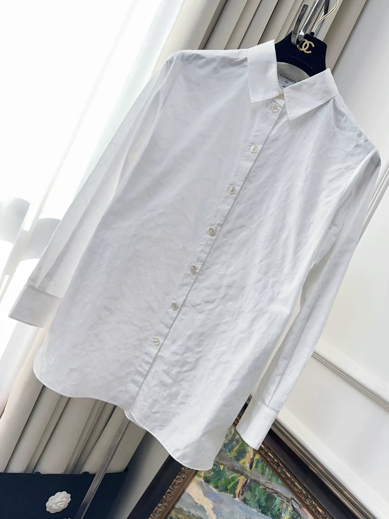 Chanel 24c white shirt