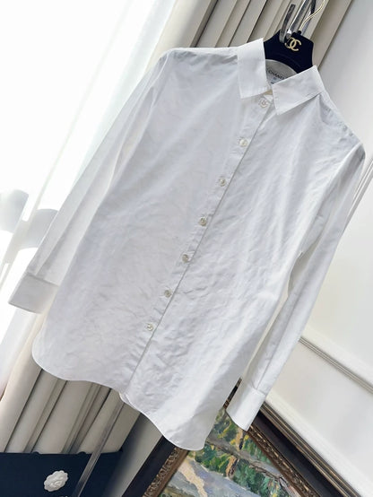Chanel 24c white shirt