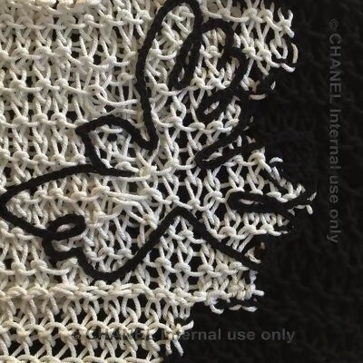 CHANEL 22C Early Spring Woven Dove Cardigan