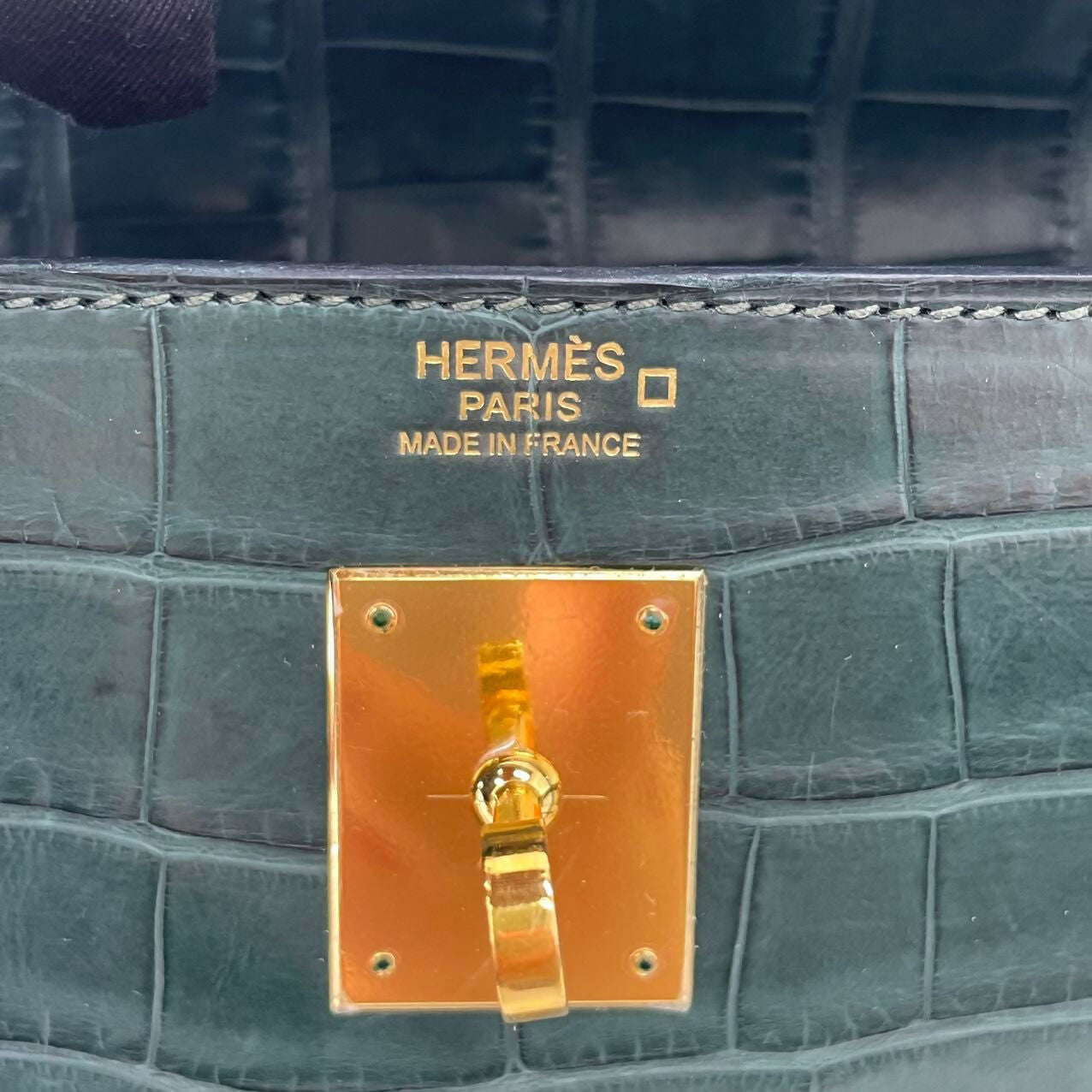 Hermès Kelly 32 Vert Anglais