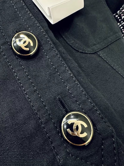 Chanel 23P black dress
