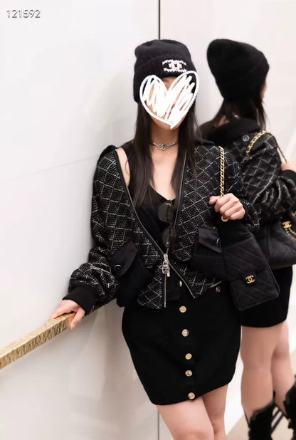 Chanel 25B tweed jacket