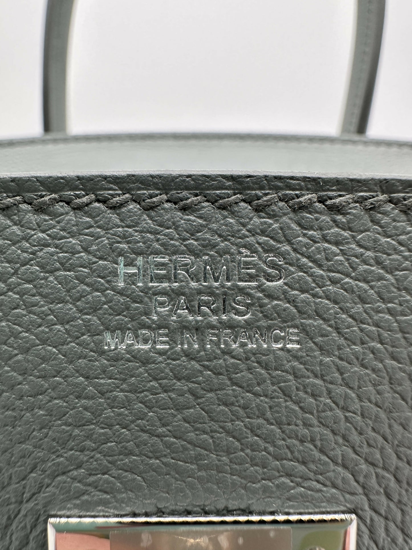 Hermès Birkin Shoulder 29 Vert Amande Evercolor PHW K 2025