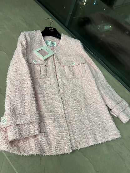 Chanel 21C light pink jacket