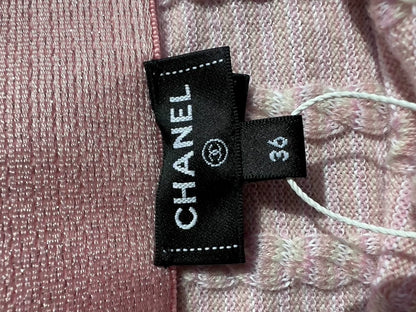 Chanel 25B pink mini skirt