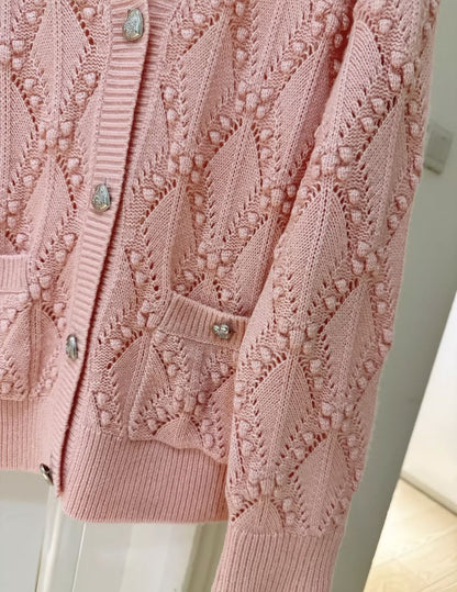 Chanel 21 cashmere knitted cardigan