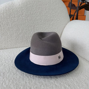Maison Michel Classic Color Block Hat