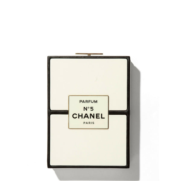 Chanel No.5 Perfume Box Minaudière Clutch Bag 2021 – Wararni.com