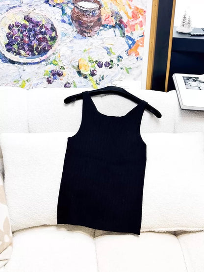 Chanel 23p black top
