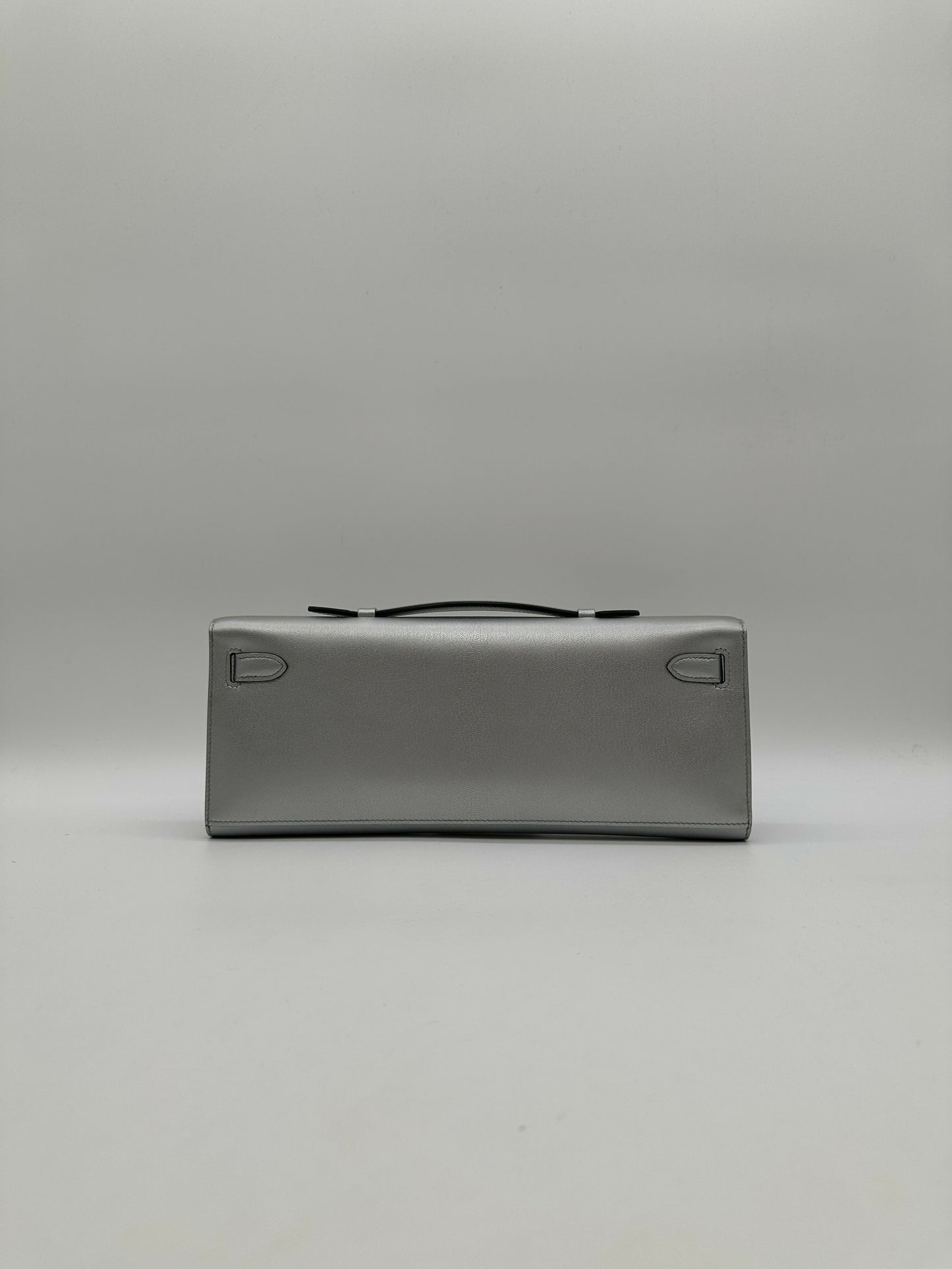 Hermès Kelly Cut Argent Chèvre PHW G 2026
