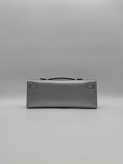 Hermès Kelly Cut Argent Chèvre PHW G 2026
