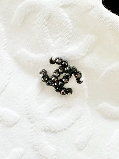 Chanel 25S White & Black Top