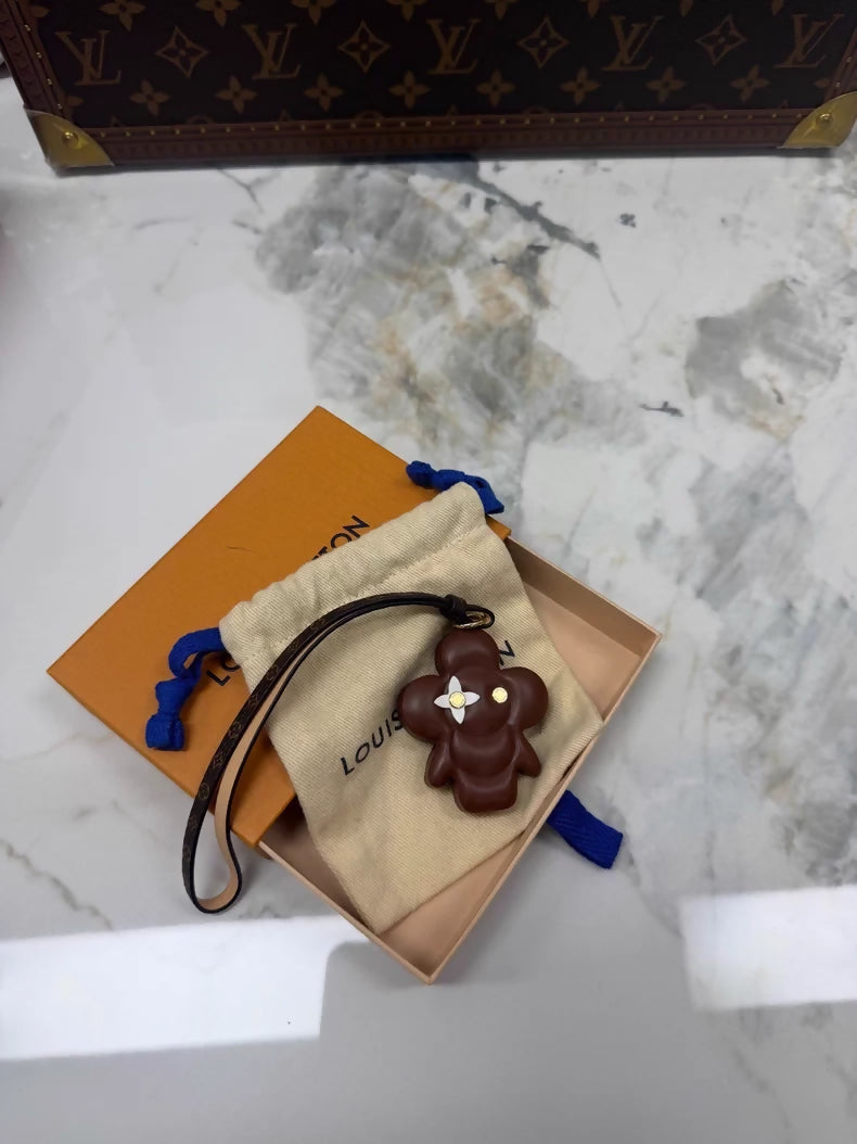 Lv chocolate Vivienne keychain